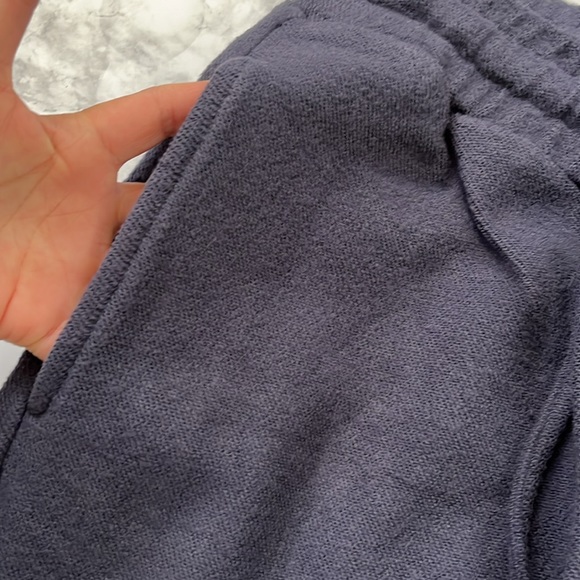 ONIA Brushed Back Terry Jogger Soft Navy Women’s Size Medium NWT - Picture 6 of 14